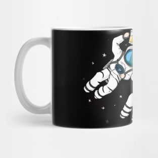 Astronaut Drink Beer In Space Mug